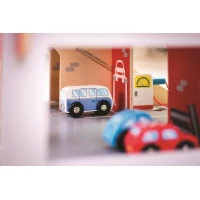 Bigjigs Toys Garáž s parkovištěm