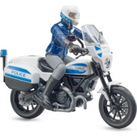 Bruder BWORLD policejní motocykl Ducati Scrambler s jezdcem