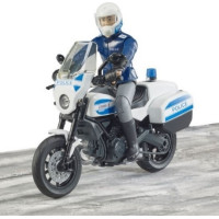 Bruder BWORLD policejní motocykl Ducati Scrambler s jezdcem