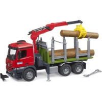 Bruder Přepravník na dřevo s hydraulickou rukou MB Arocs