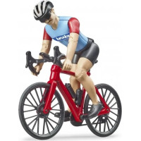 Bruder Silniční kolo s figurkou cyklisty