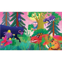 Mudpuppy Puzzle s lentikulárním efektem Les ve dne, v noci 75 dílků