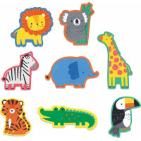 Mudpuppy Puzzle Moje první puzzle Veselá zvířátka