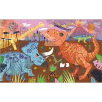 Mudpuppy Puzzle Lentikulární Dinosauři 75 dílků