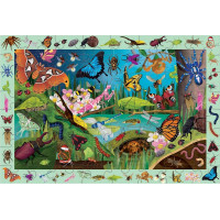 Mudpuppy Puzzle Brouci a motýli 64 dílků