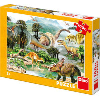 Dino Puzzle Život Dinosaurů 100 dílků