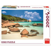 Dino Puzzle Pláž 2000 dílků