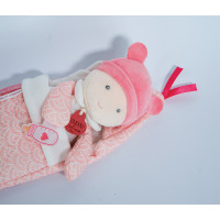 Doudou Jolijou Miminko v navlékací peřince 20 cm