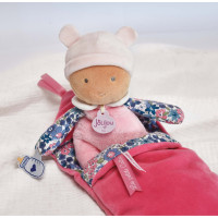 Doudou Jolijou Miminko v navlékací peřince 20 cm