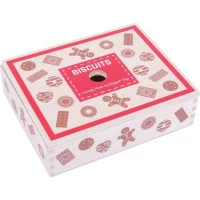 Bigjigs Toys Box s dřevěnými sušenkami
