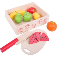 Bigjigs Toys Krájecí ovoce v krabičce