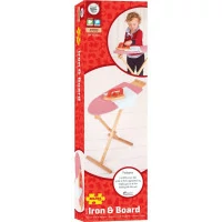 Bigjigs Toys Dřevěné žehlící prkno s žehličkou