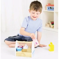 Bigjigs Toys Koktejlové výrobky v přenosné krabičce