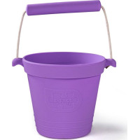 Bigjigs Toys Plážový kyblíček fialový