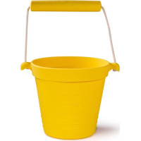 Bigjigs Toys Plážový kyblíček žlutý