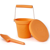 Bigjigs Toys Plážový kyblíček oranžový