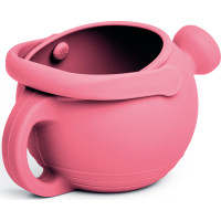 Bigjigs Toys Silikonová konvička růžová Coral