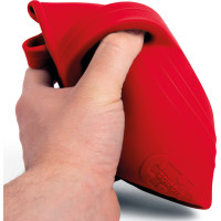 Bigjigs Toys Silikonová konvička červená Cherry