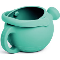 Bigjigs Toys Silikonová konvička zelená Eggshell
