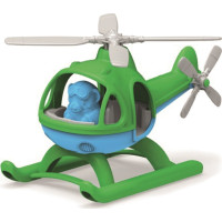 Green Toys Vrtulník zelený