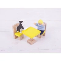 Bigjigs Toys Set rodinky do domečku