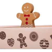 Bigjigs Toys Box s dřevěnými sušenkami