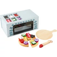 small foot Dřevěná pizza pec s příslušenstvím