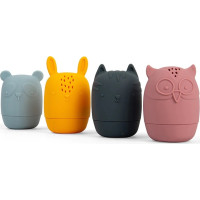 Bigjigs Toys Silikonová mačkací zvířátka do koupele