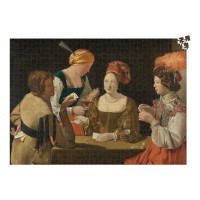 Vilac Puzzle Falešný hráč karet 1000 dílků