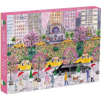 Galison Puzzle Jaro v parku Avenue 1000 dílků
