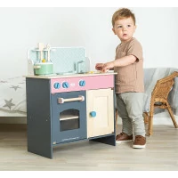 Bigjigs Toys Dětská kuchyňka ve skandinávském stylu