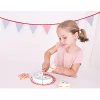 Bigjigs Toys Krájecí narozeninový dort