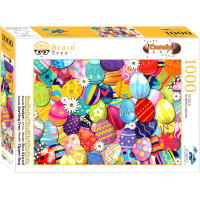 Brain Tree Puzzle Sladká vajíčka 1000 dílků