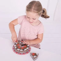 Bigjigs Toys Krájecí čokoládový dort