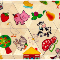 Hess Puzzle mozaika Farma 24 dílků