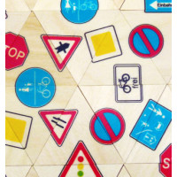 Hess Puzzle mozaika Dopravní značky 24 dílků