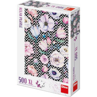 Dino Puzzle Květy 500 XL dílků