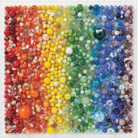 Galison Puzzle Duhové kuličky 500 dílků