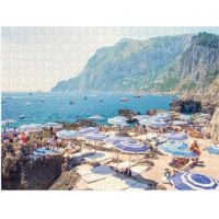 Galison Oboustranné puzzle Itálie Gray Malin 500 dílků