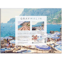 Galison Oboustranné puzzle Itálie Gray Malin 500 dílků