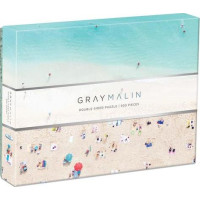 Galison Oboustranné puzzle Hawai Gray Malin 500 dílků