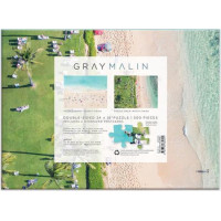 Galison Oboustranné puzzle Hawai Gray Malin 500 dílků