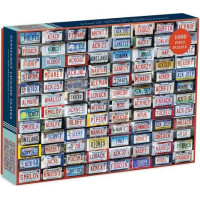 Galison Puzzle Koláž SPZ 1000 dílků