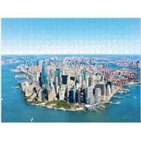 Galison Oboustranné puzzle New York City Gray Malin 500 dílků