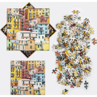 Galison Puzzle Pozdrav z Cinque Terre 500 dílků