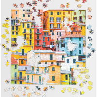 Galison Puzzle Pozdrav z Cinque Terre 500 dílků