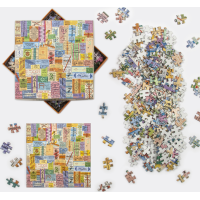 Galison Puzzle Cestovní lístky vintage 500 dílků