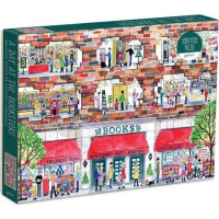 Galison Puzzle Den v knihkupectví 1000 dílků