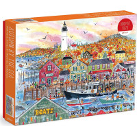 Galison Puzzle Podzim u moře 1000 dílků