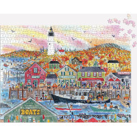 Galison Puzzle Podzim u moře 1000 dílků
